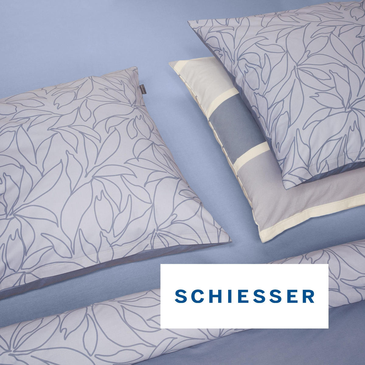 SPANNBETTLAKEN Jessi 100% Baumwolle 150x200 cm Lavendel - Violett, Textil (150/200cm) - SCHIESSER