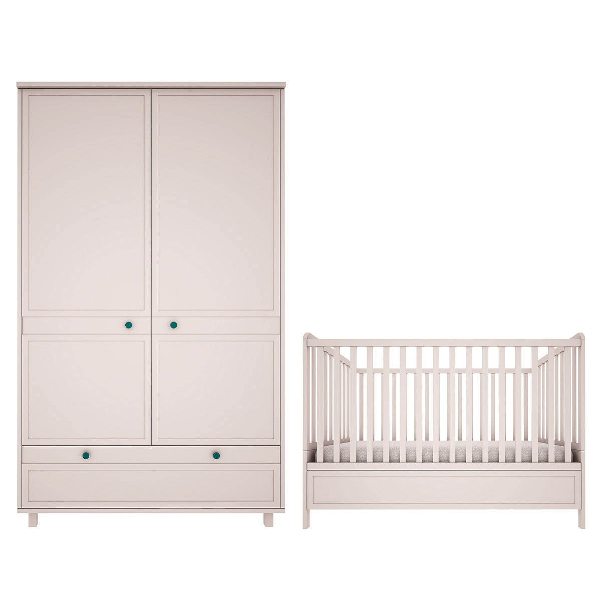 SOBA ZA BEBE 2-dijelniGabriel bež - bež, drvni materijal (145/103/75cm) - Petits-meubles