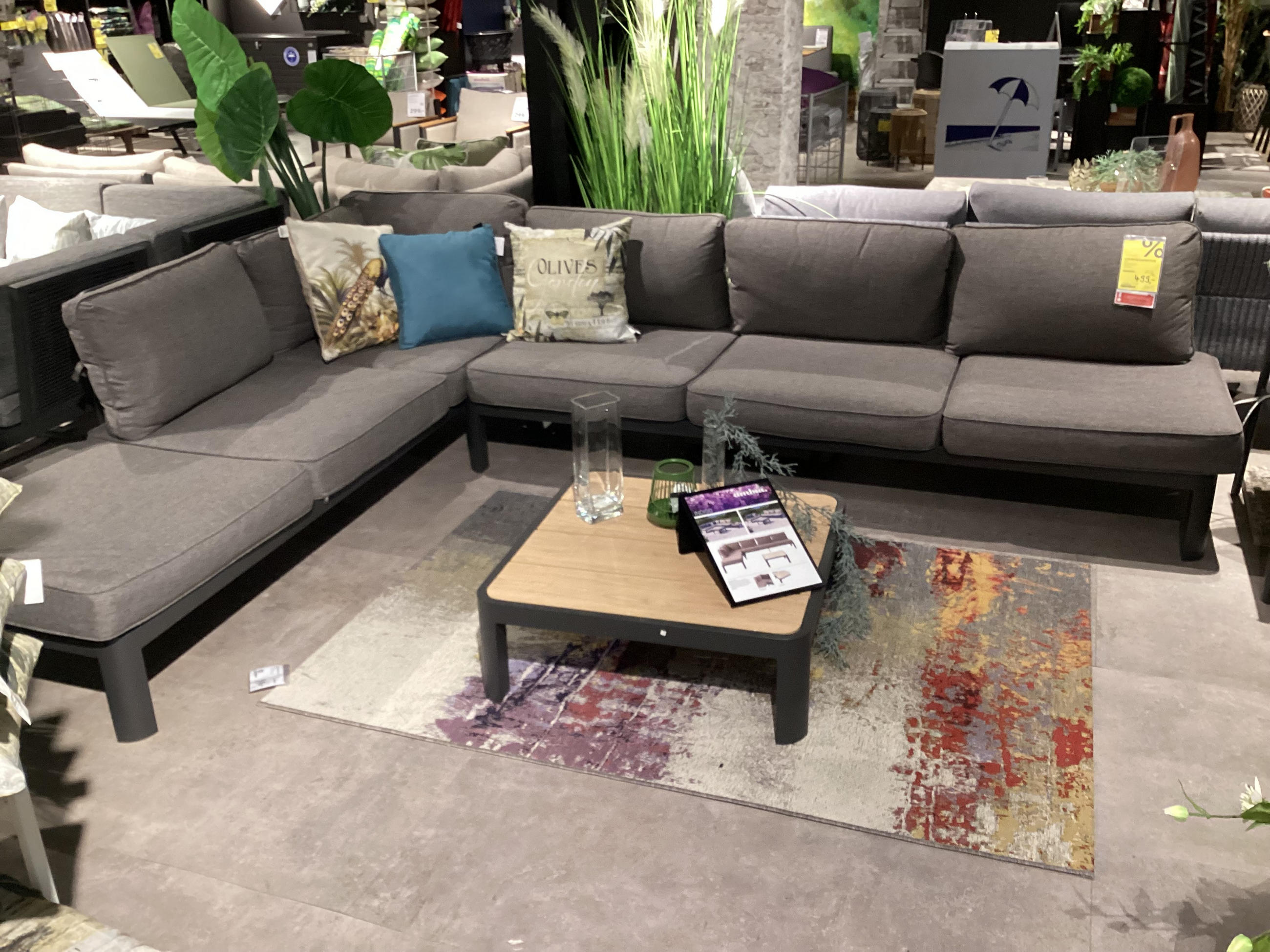 LOUNGEGARNITUR Indigo - Ambia Garden