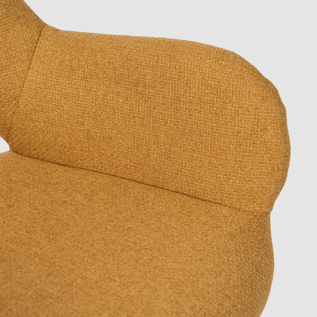 ARMLEHNSTUHL-SET 6 Stück in Eisen Webstoff - Multicolor, Metall (48.5/81/58cm) - Meubles Cosy