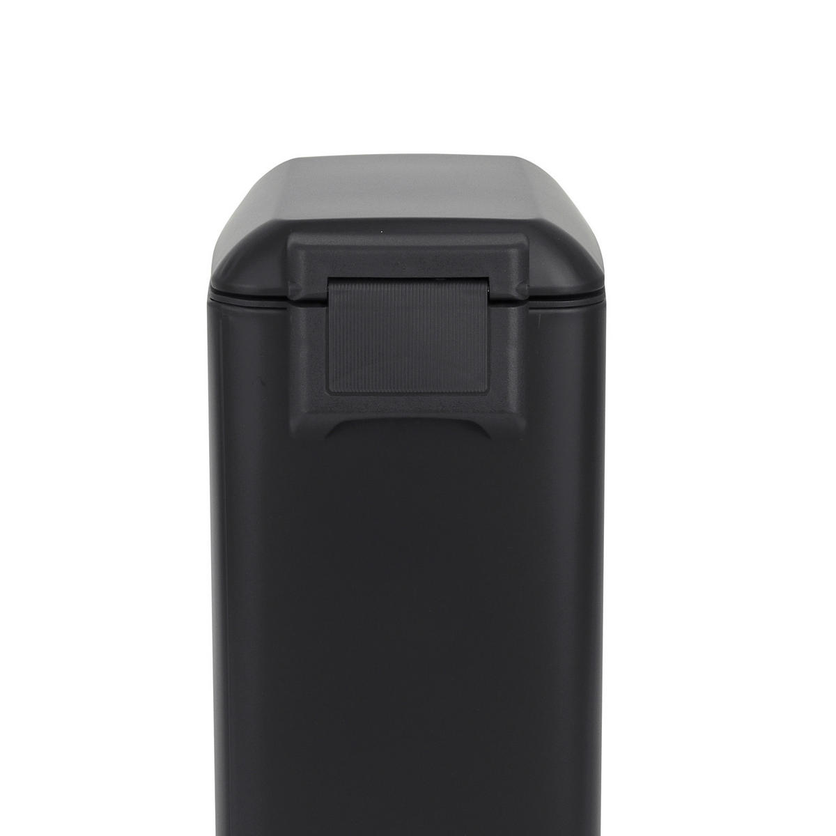 MÜLLEIMER TS12 12L Schwarz - Schwarz, Metall (20/47/35cm) - SVITA