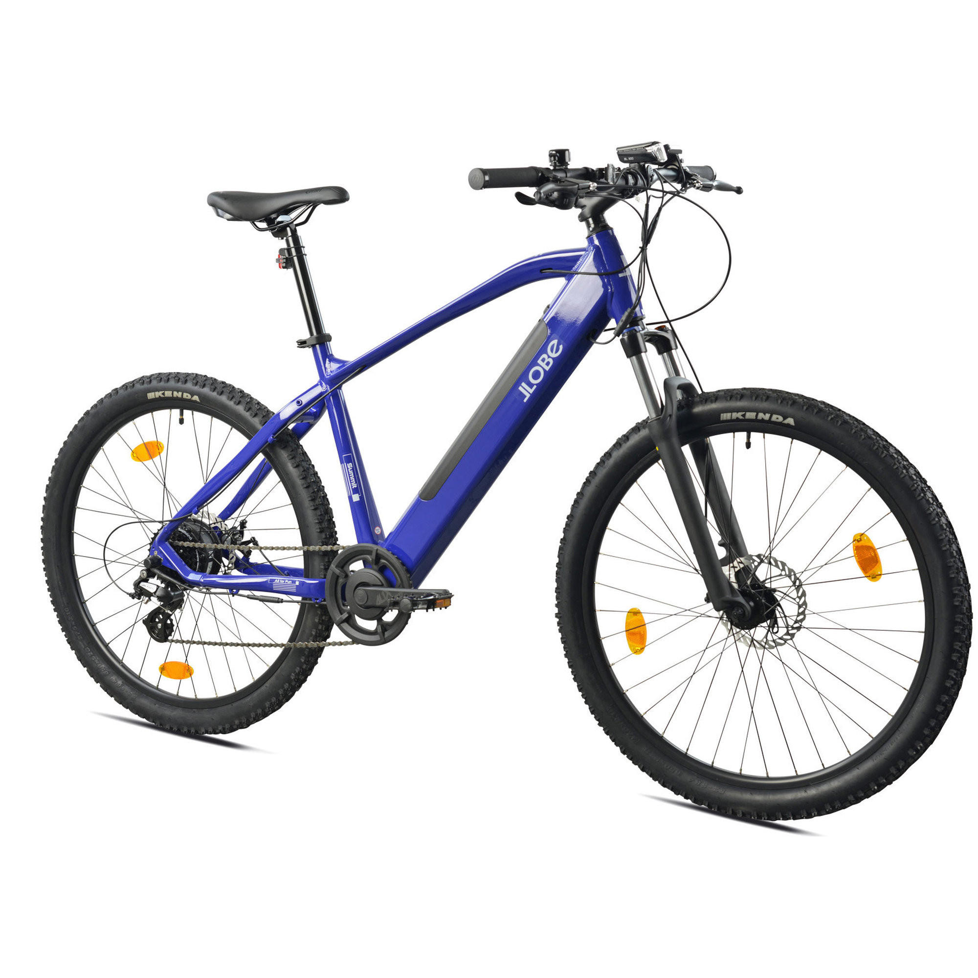 MOUNTAIN E-BIKE 27,5" SUMMIT, BLAU - Blau, Metall (125cm) - LLOBE