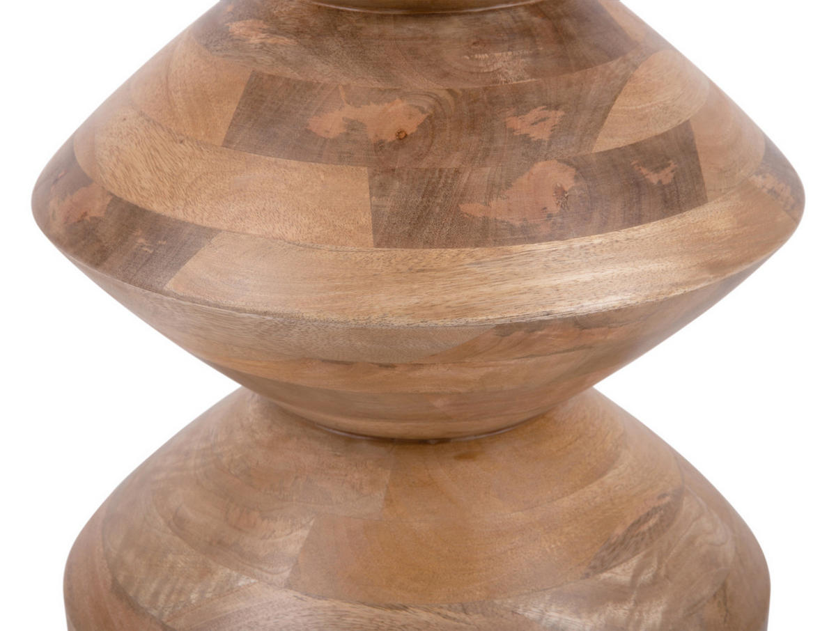 BEISTELLTISCH Totem 35/35/46 cm - Braun, Holz (35/35/46cm) - Leitmotiv