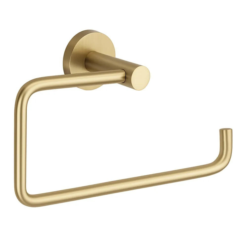 HANDTUCHHALTER Rea 5610 Leo Brush Gold - Goldfarben, Metall (7/13/22cm) - REA