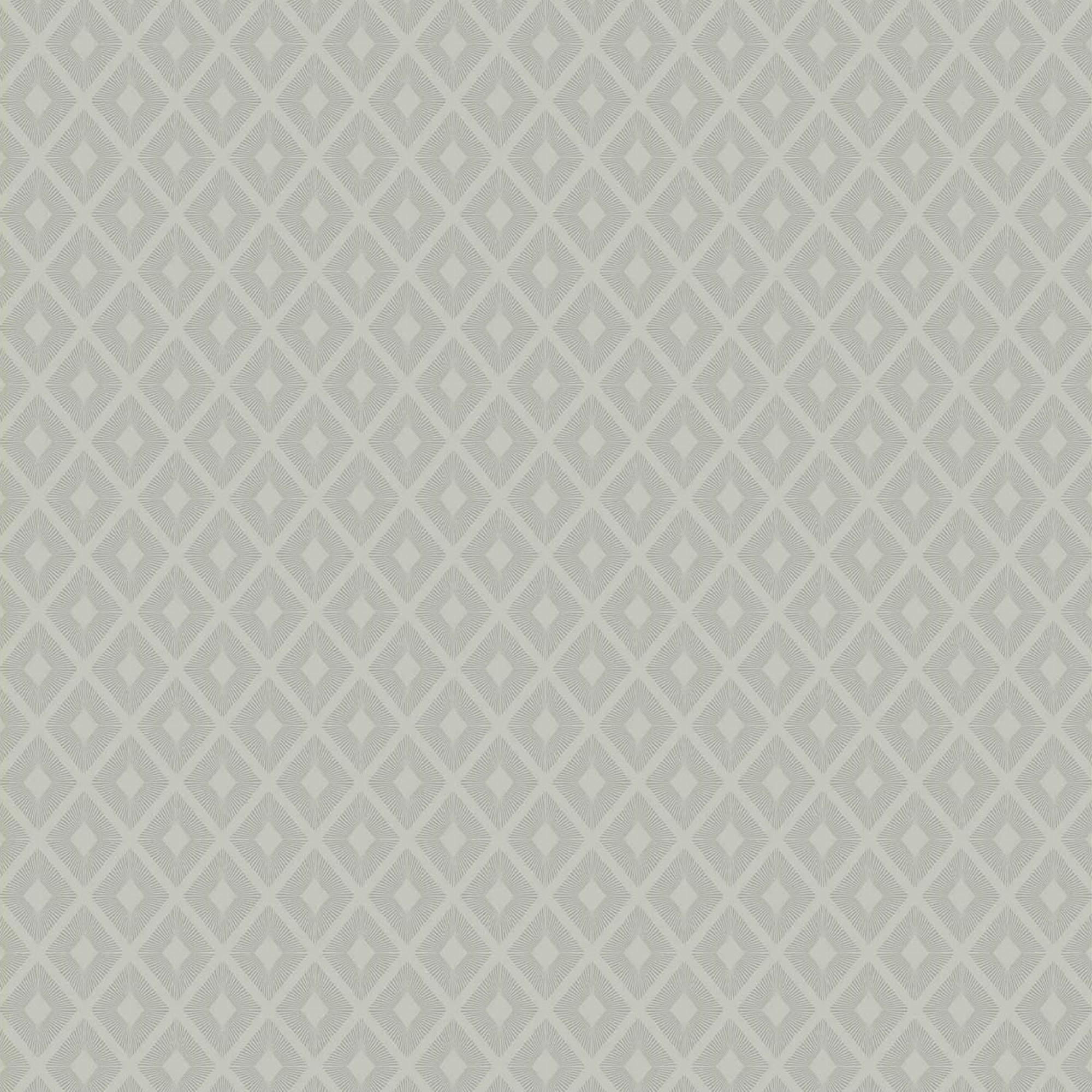 VLIESTAPETE Art-Déco Mini-Diamant Greige - Beige, Papier/Kunststoff (52/1000cm) - next