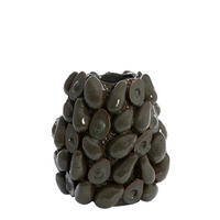 VASE Avocado Braun Ø33/37,5 cm - Braun, Keramik (37.5cm) - Light & Living