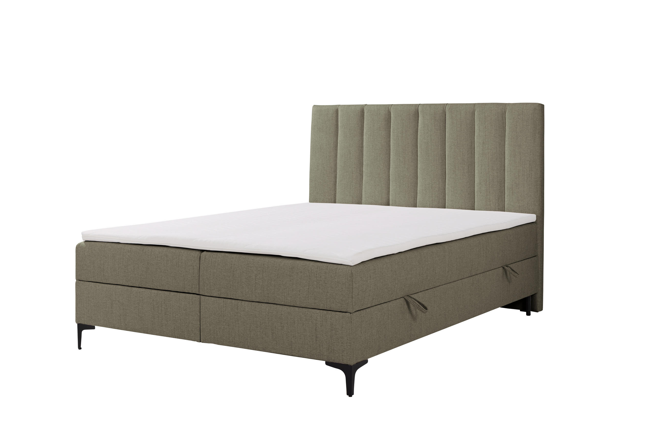 KS Home Concept Boxspringbett Braun 160x200 cm