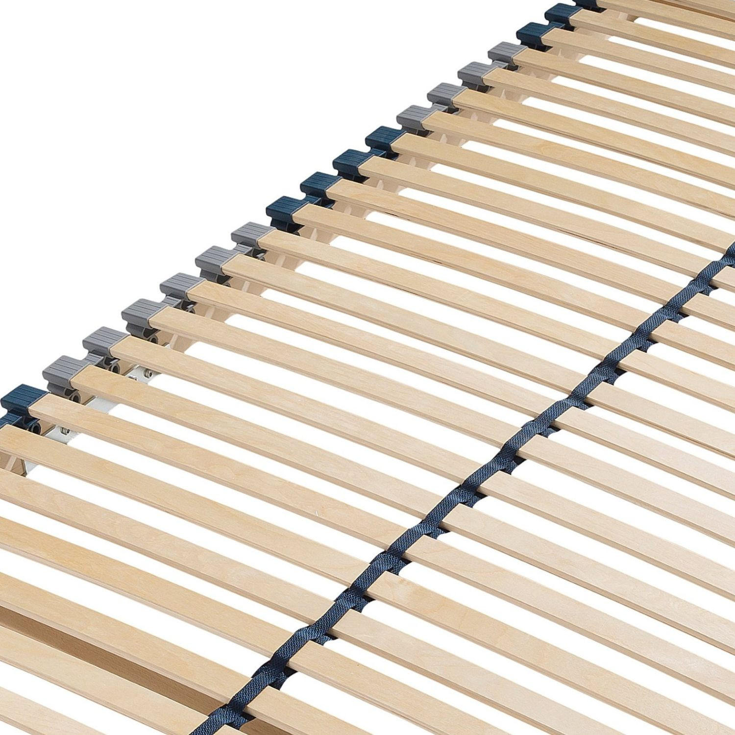LATTENROST - 120x200 cm, aus Buchen- & Birkenholz, 7 Zonen - Buchefarben/Braun, Holz (120/200cm) - Sleepneo