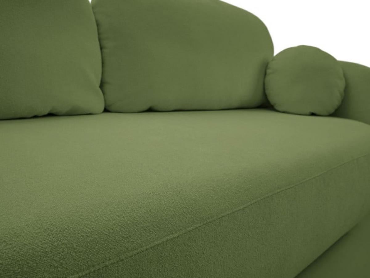 SITZMÖBEL Grün LIO Mit Schlaffunktion Bezogen Mit Stoff SICURO 20 - Grün, Textil (238/86.5/101cm) - Sepro Meble