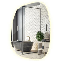 LED SPIEGEL 67,9x47 cm Neutralweiß 4000K - Transparent, Glas (67.9/47/0.4cm) - Wallfluent