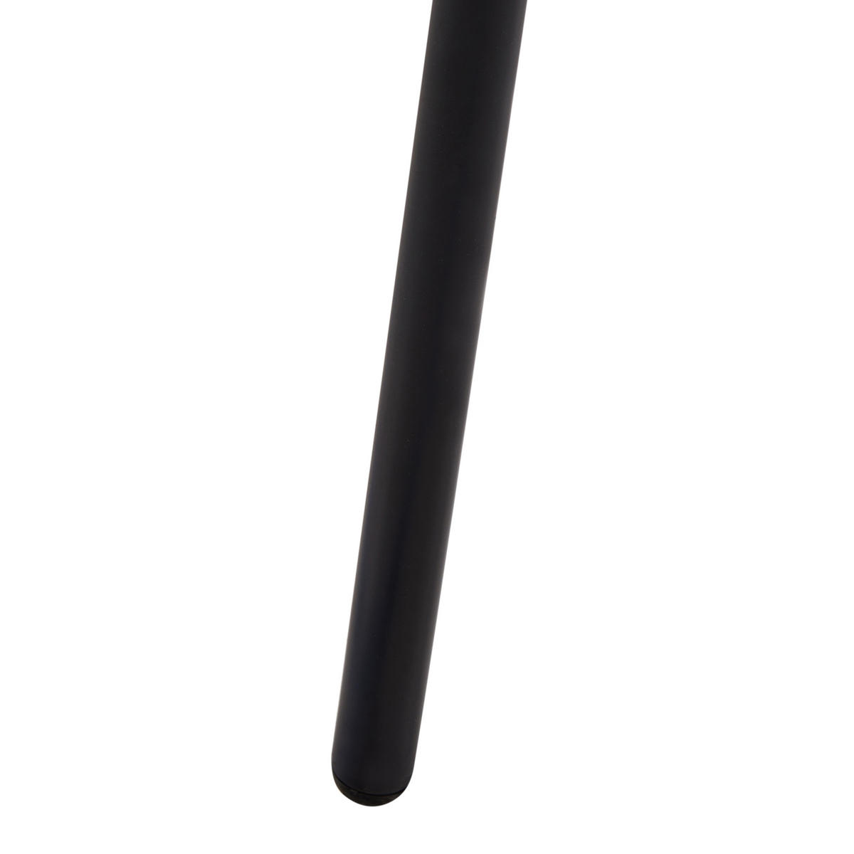 BARSTUHL 2er-Set Schwarz Adaver - Schwarz/Braun, Metall (57/102/52cm) - Beliani