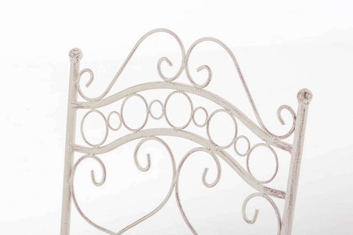 GARTENSTUHL Indi antik-creme - Naturfarben, Metall (40/92/50cm) - TPFGarden