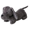 TÜRSTOPPER Dackel Delio - Grau, Textil (15/38cm) - Boltze Home