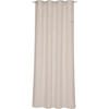 ÖSENVORHANG HARP Blickdicht - Creme, Textil (140/0.5/250cm) - Esprit