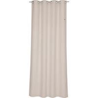 ÖSENVORHANG HARP Blickdicht - Creme, Textil (140/0.5/250cm) - Esprit