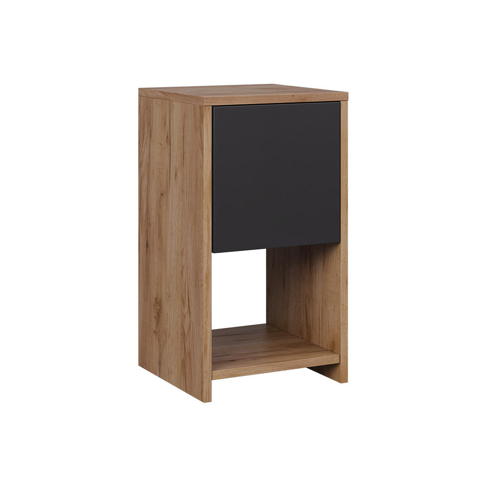 Vicco NOČNÍ STOLEK Evo Zlatý dub power/antracit 30 x 55 cm se 3 zásuvkami