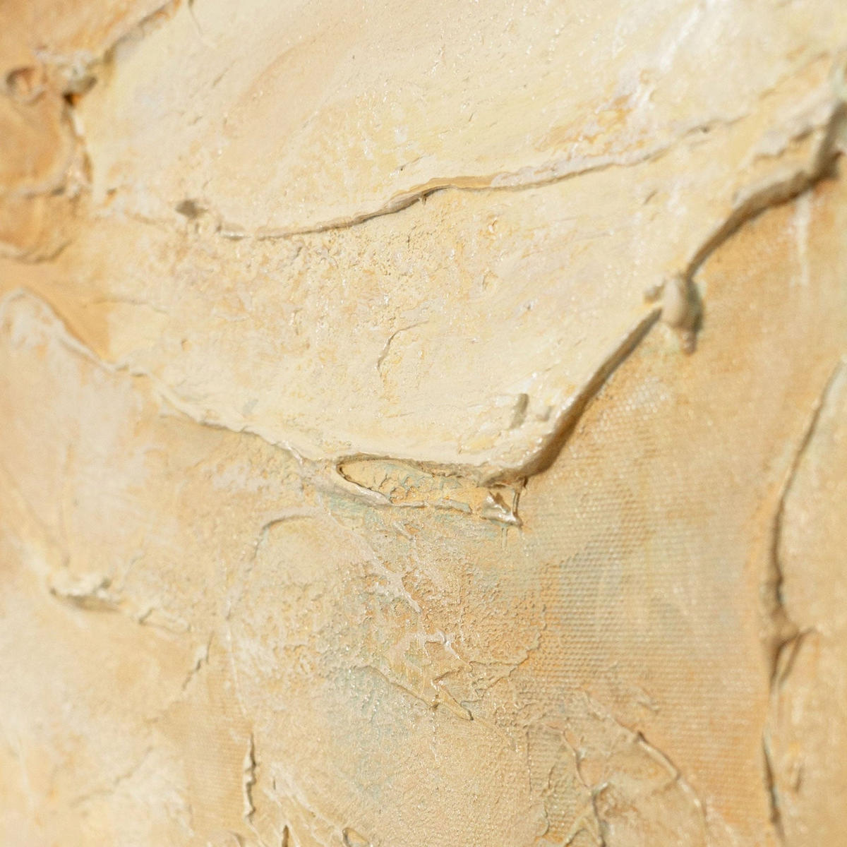 GEMÄLDE Feuerstaub Schattenfugenrahmen Beige 120x80 cm - Beige, Holz (120/80cm) - YS-art gallery