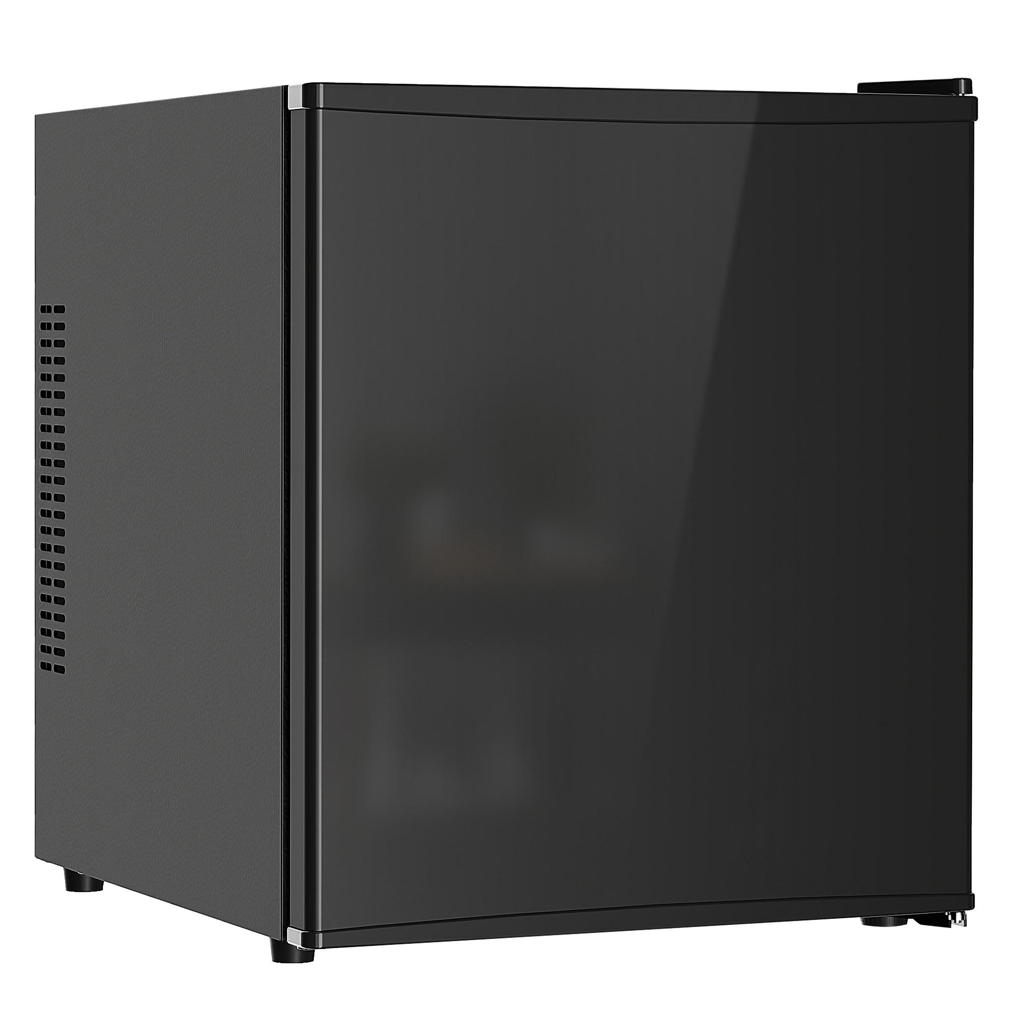 MINI-KÜHLSCHRANK 44l Schwarz 43/51/51,30 cm - Schwarz, Metall (49/51.3cm) - HOMCOM