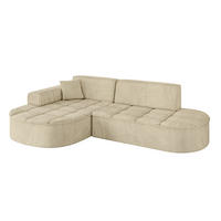 ECKSOFA Ottomane Links TARO-L1 - 243x171x79,5 cm Beige - Beige, Holzwerkstoff/Textil (243/171cm) - ALTDECOR