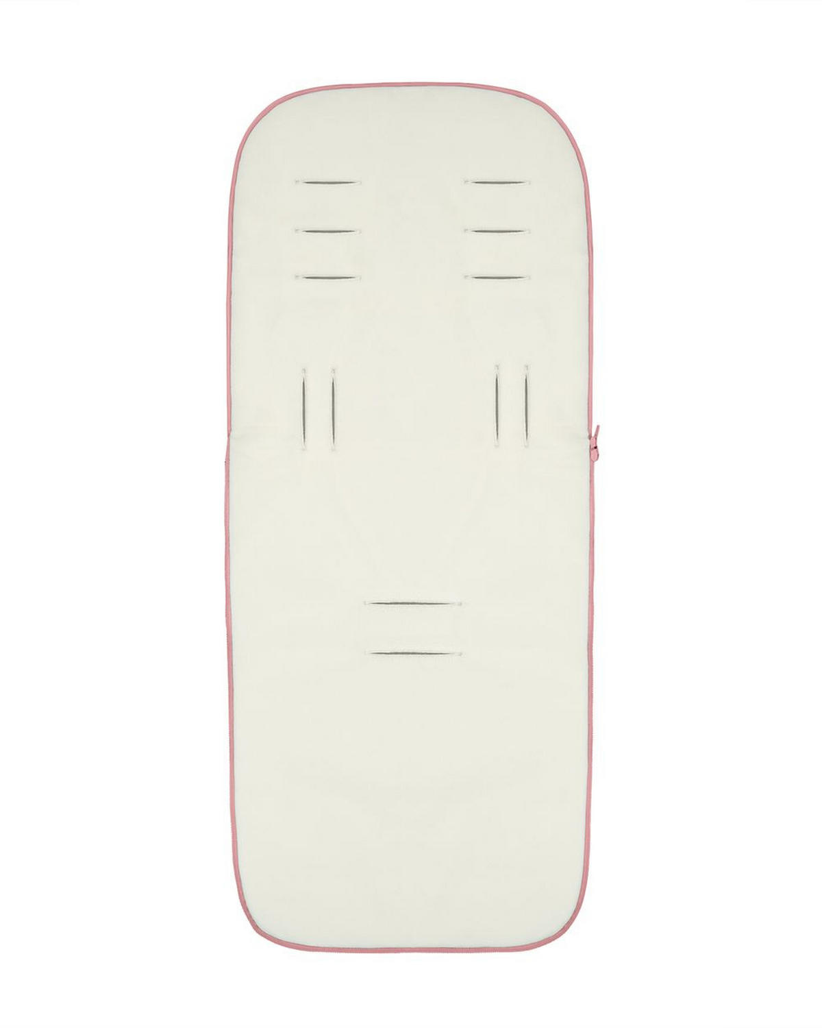 FUSSSACK Classic pink Fleece, wasserabweisend, 3- und 5-Punkt-Gurt, Reißverschluss - Pink, Textil (45/1/85cm) - Kikka boo