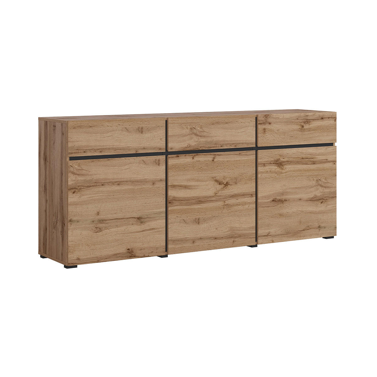 SIDEBOARD Lilia Holz - Braun, Holzwerkstoff (180/78/40cm) - Petits-meubles