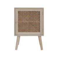 NACHTTISCH Braun 30/38/57 cm - Braun, Holz (30/57/38cm) - Mobili Rebecca