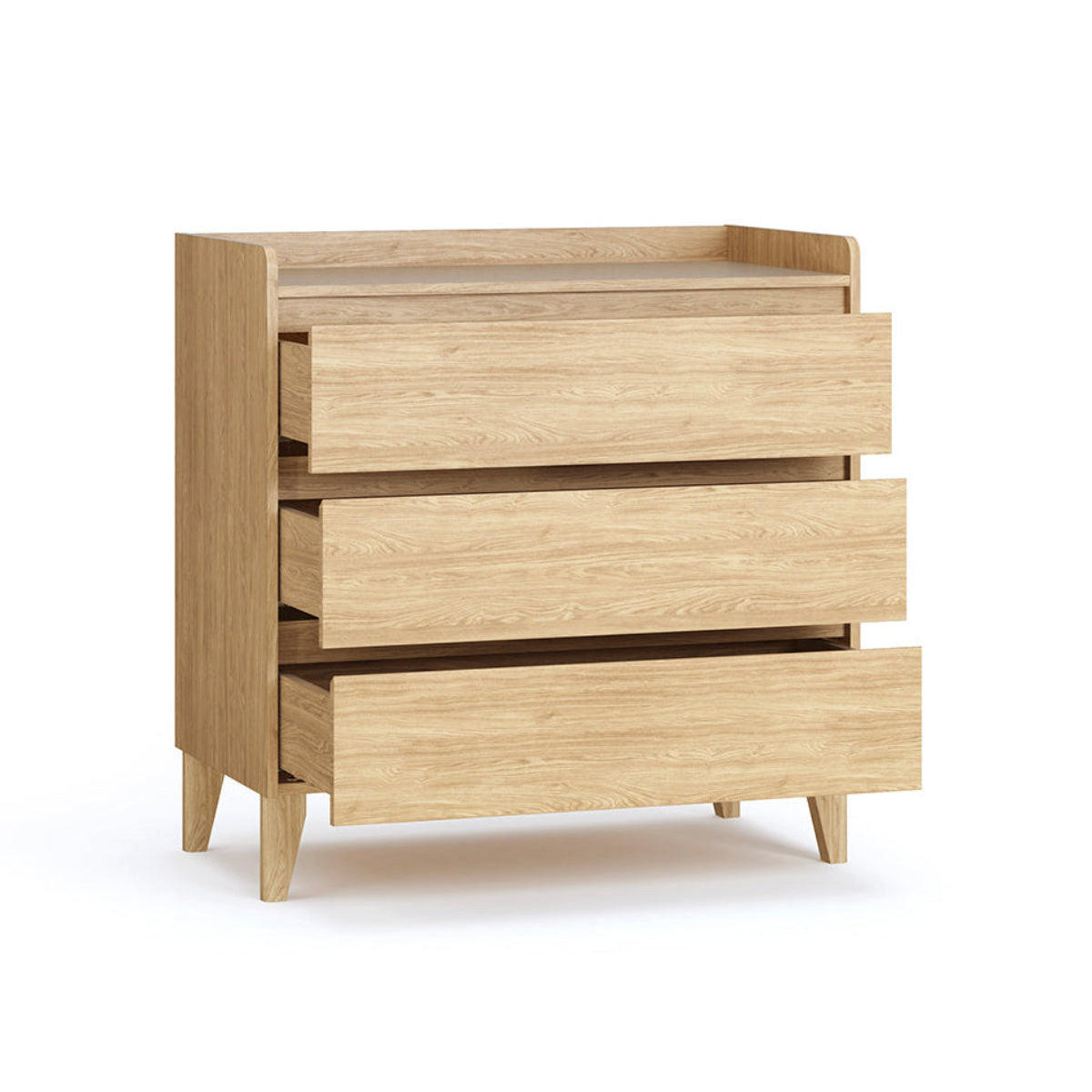 DJEČJA KOMODA Muve Drvo - smeđa, drvni materijal (90/91/48cm) - Petits-meubles
