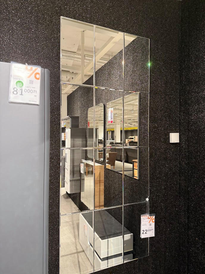 FALI TÜKÖRR BEVEL ART I-BUDAÖRS OUTLET - Xora