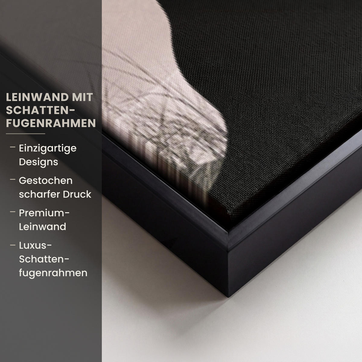 LEINWAND Bilder mit Rahmen - Strand - Meer - Menschen - Baum - Moderne Kunst - 80x120 - Hellgrau, Textil (80/120cm) - MuchoWow
