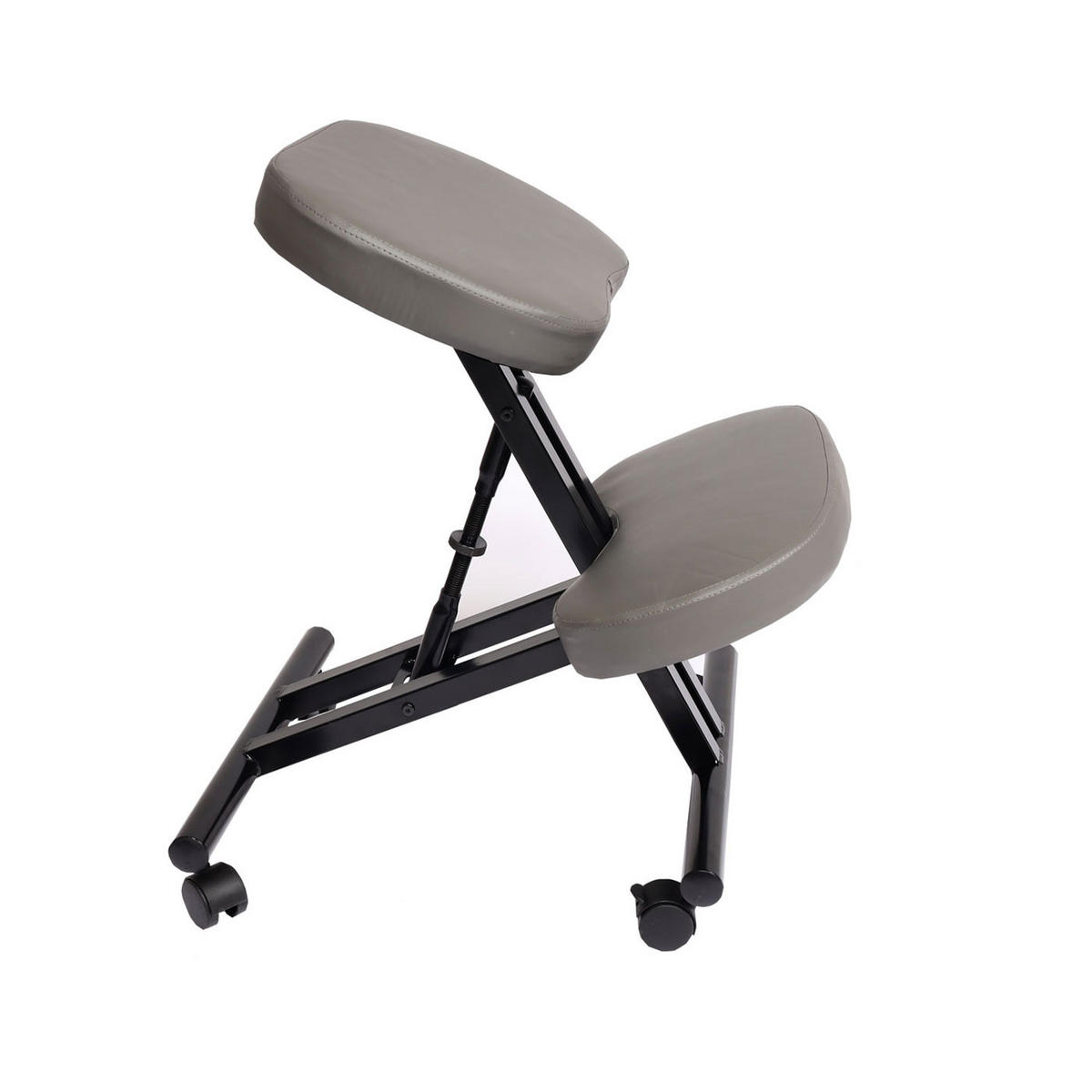 KNIESTUHL ROLLBAR Grau - Grau, Textil (50/67/67cm) - MCW