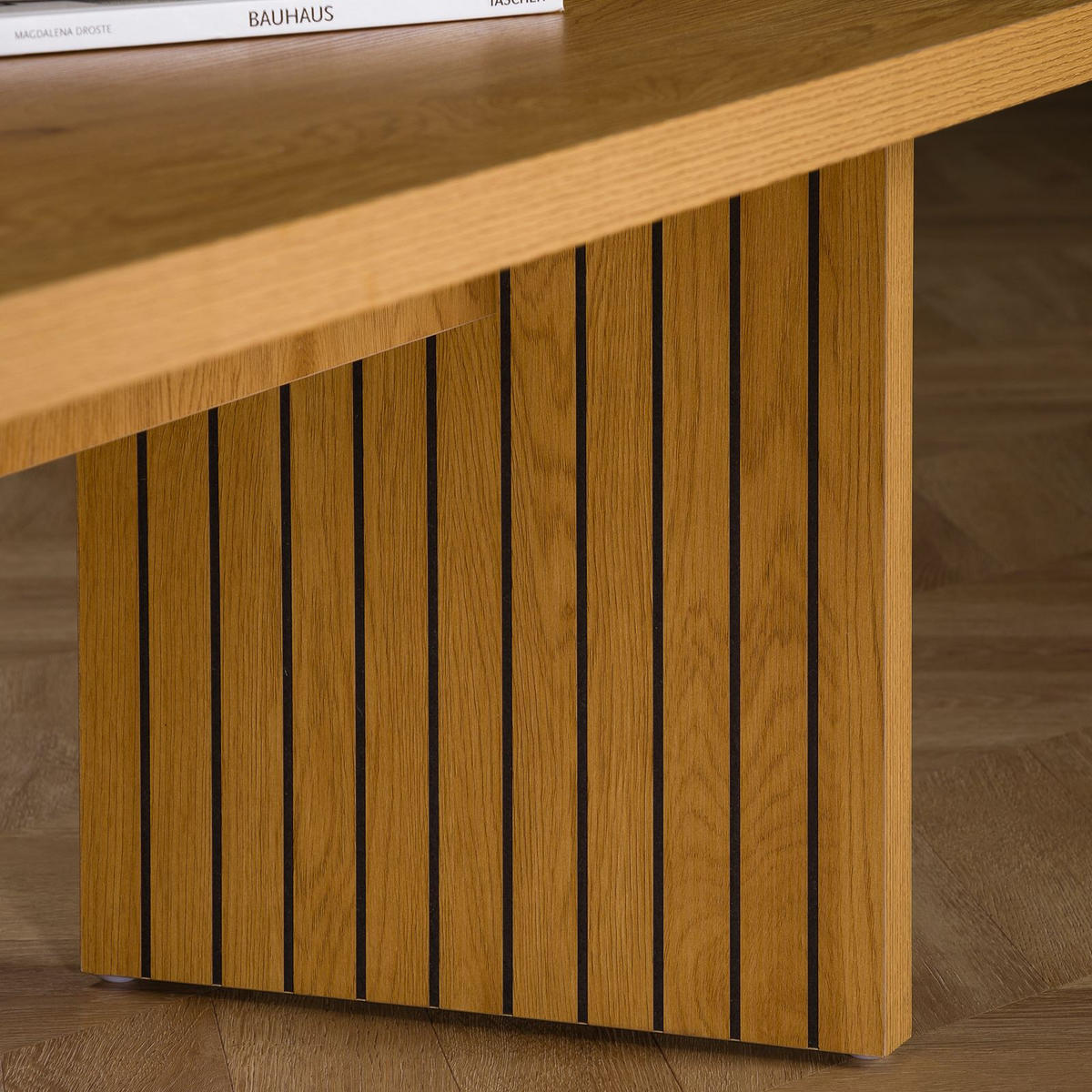 COUCHTISCH RIKA Wildeiche - Wildeiche, Holzwerkstoff (60/120/45cm) - IDIMEX