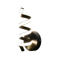 LED - WANDLEUCHTE Seethos 12.0/11.0/26.0 cm - Schwarz, Metall (12/11/26cm) - ZMH