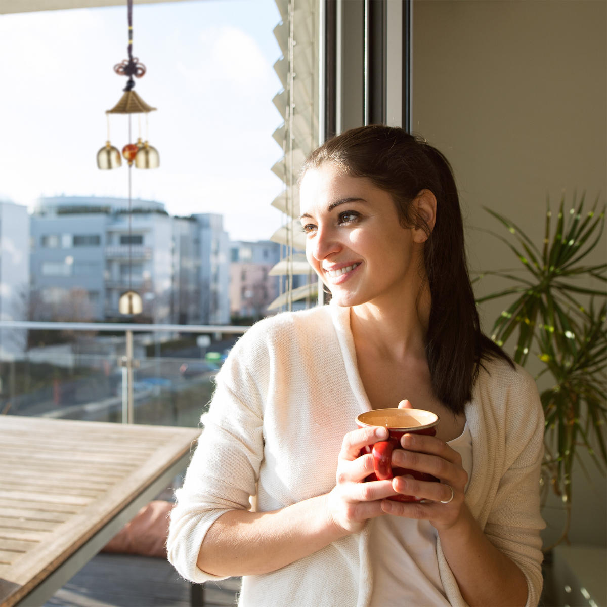 2XWINDSPIEL - Goldfarben, Kunststoff/Metall (7.5/7.5/39cm) - Relaxdays