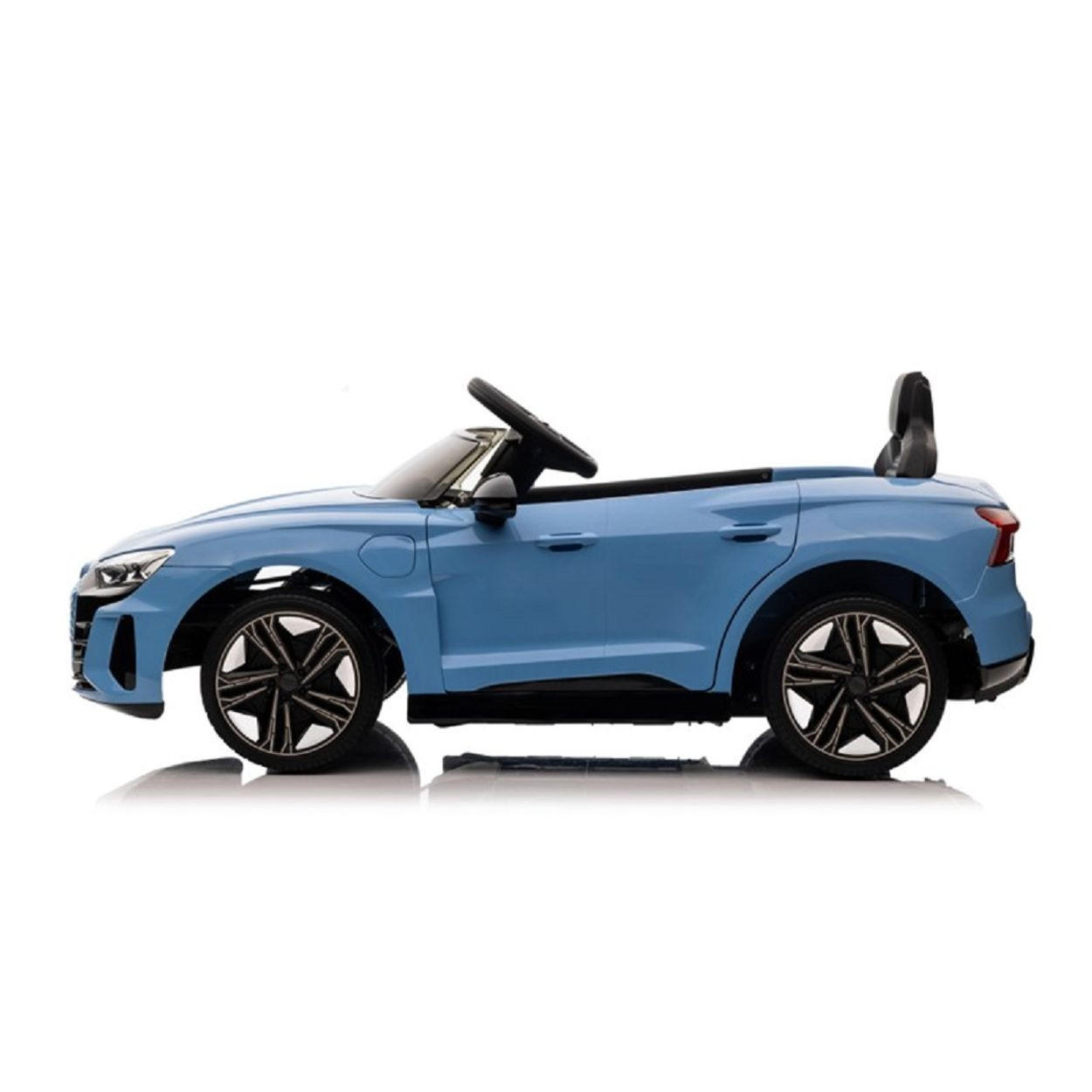 ELEKTROAUTO Audi RS E-Tron GT blau 6888, Fernbedienung, EVA-Räder, Mp3, USB - Blau, Kunststoff (103/58/41cm) - Moni