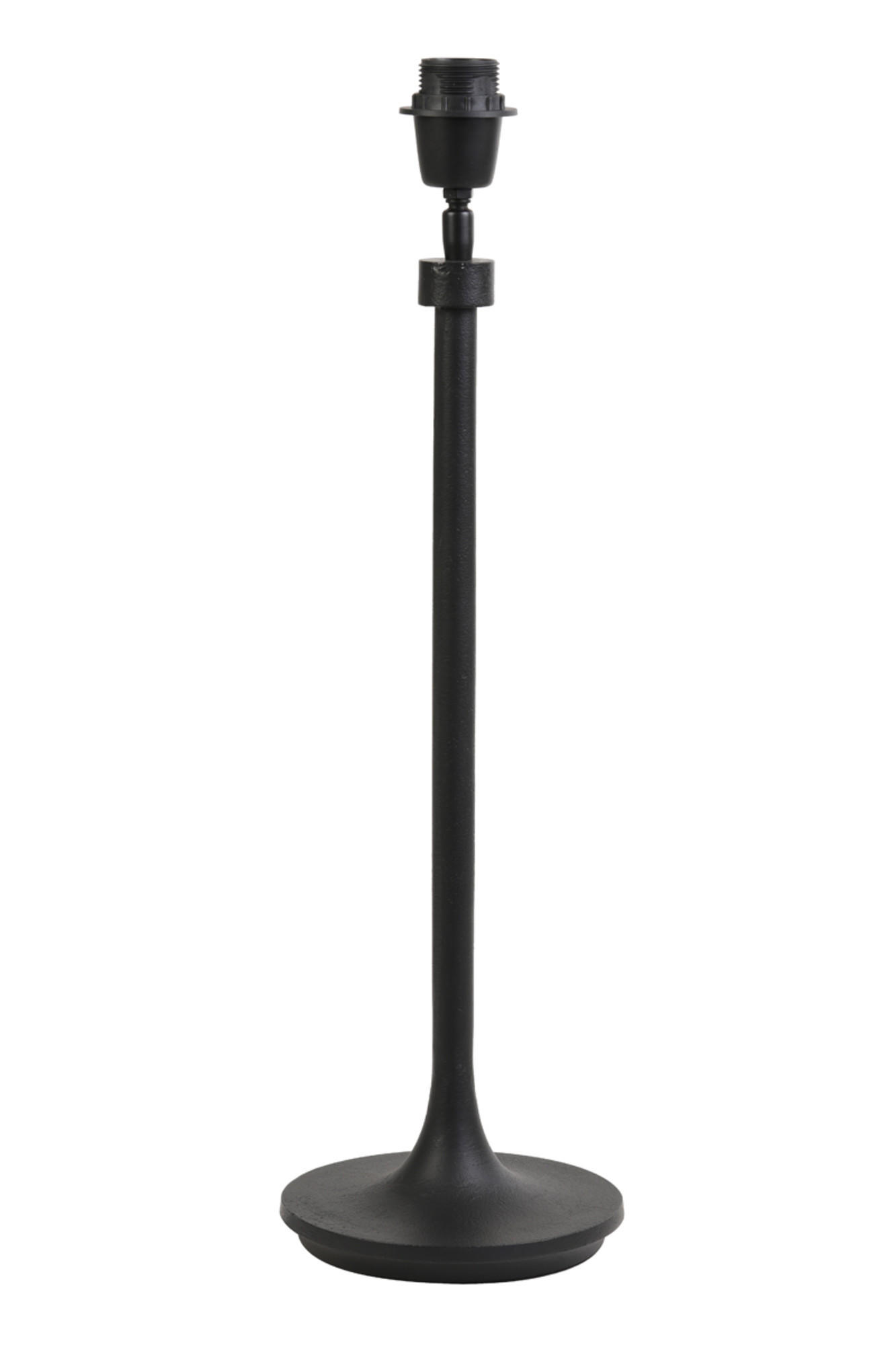 LAMPENFUSS Olando Schwarz Ø18/59 cm - Schwarz, Metall (18/18/59cm) - Light & Living