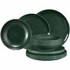 TELLER-SET Terra Moosgrün 18er Set - Dunkelgrün, Keramik (1/1/1cm) - Seltmann Weiden