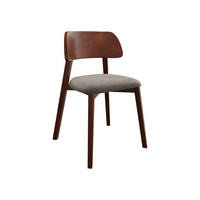 POLSTERSTUHL Dario, Holzfarbe: Nuss - Nussbaumfarben/Braun, Holz/Textil (47/80/50cm) - MIRJAN24