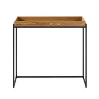 KONSOLE mit erhöhtem Rand - jessie 100/30/90 cm - Eschefarben, Holzwerkstoff (32.5/30/90cm) - Calicosy