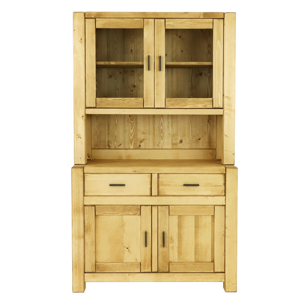BUFFET aus Massivholz Sara - Honig, Holz (100/190/50cm) - Seart