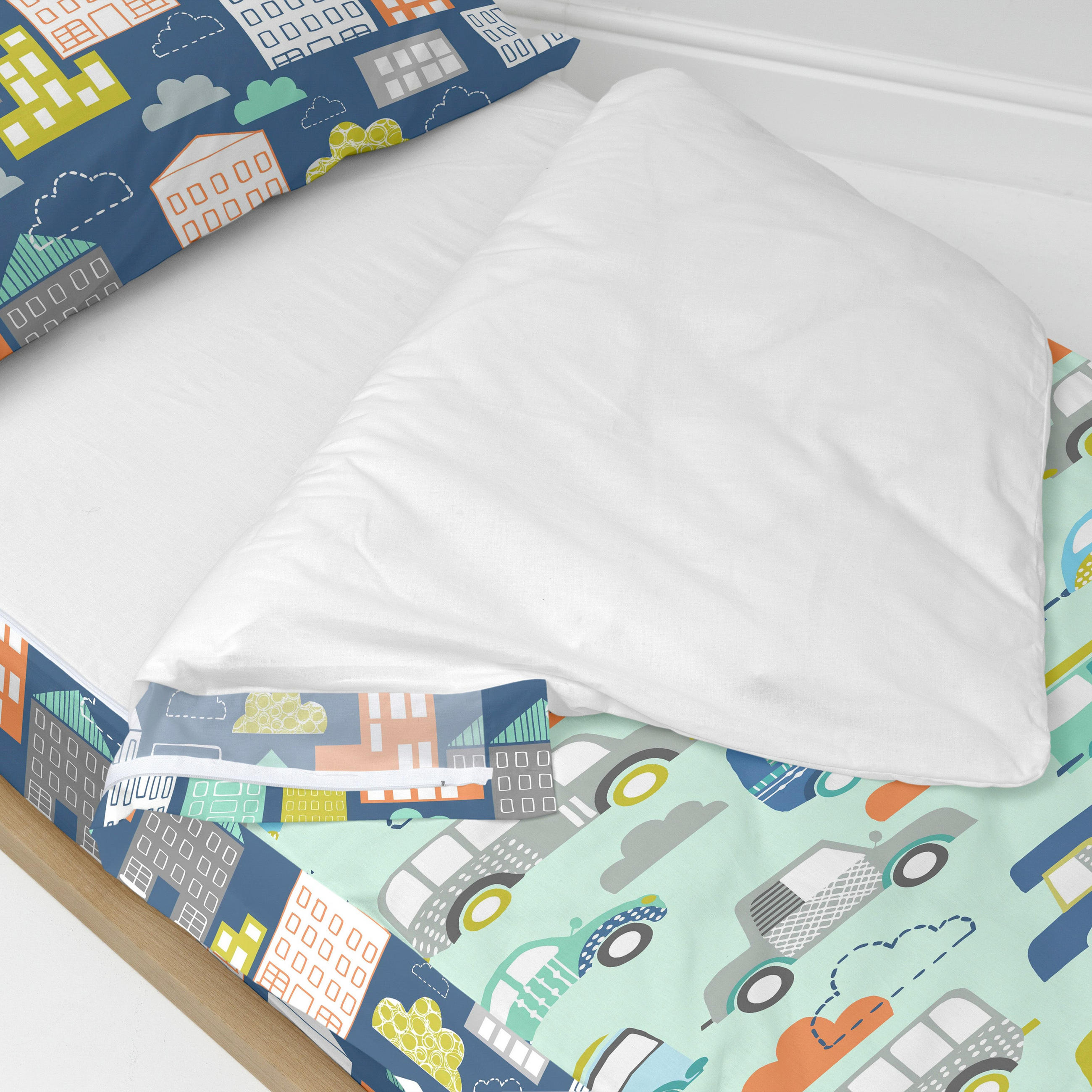 NORDIC-SACK holidays 90x200 cm ohne füllung mehrfarbig - Multicolor, Textil (90/200cm) - Happy Friday