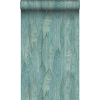 TAPETE Blätter 53 cm x 10.05 m - Türkis, Papier (53/1000cm) - Origin Wallcoverings