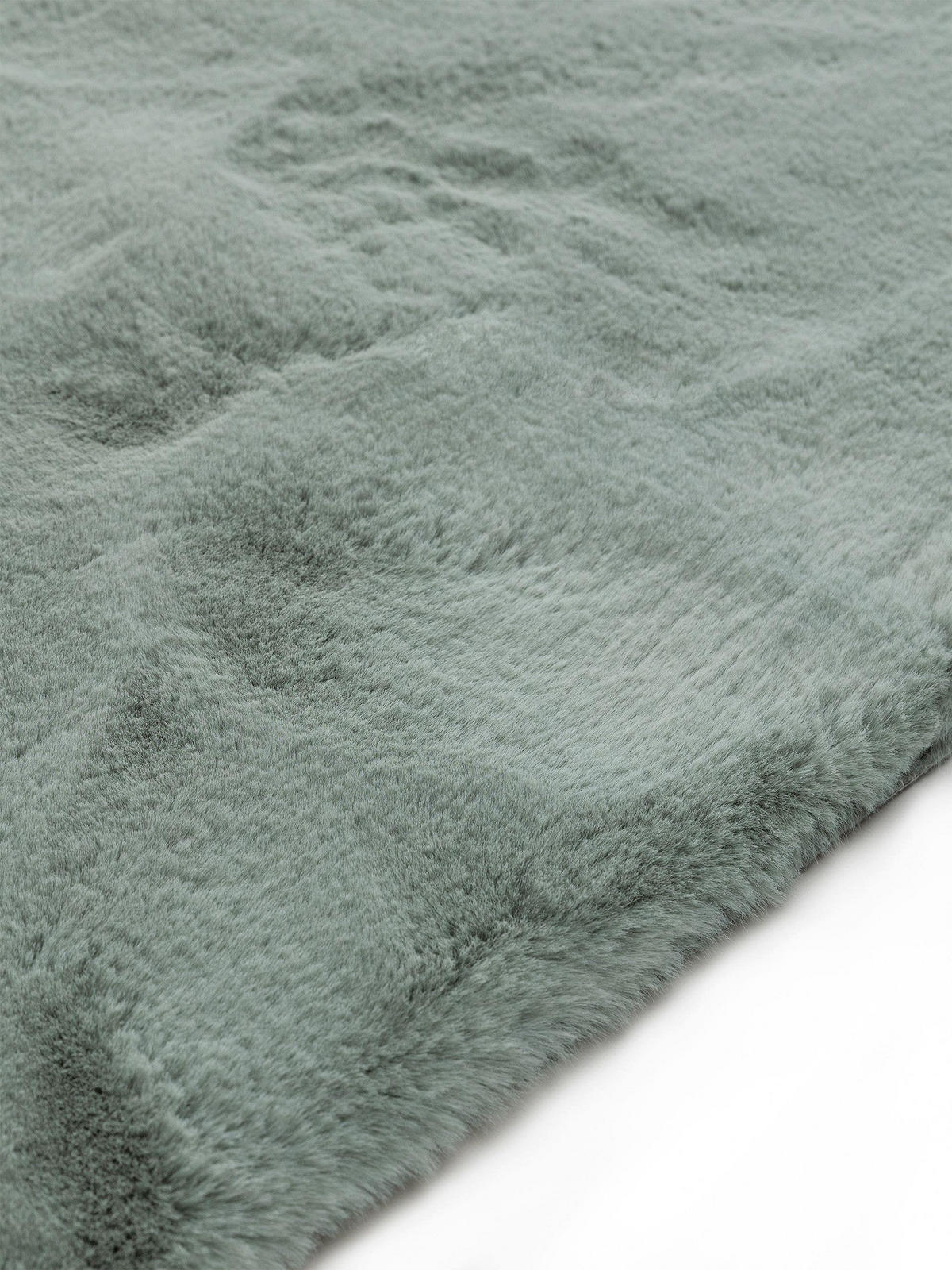 KUNSTFELL-TEPPICH Dave Mint 160x230 cm - Mintgrün, Textil (160/230cm) - benuta Nest