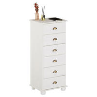 APOTHEKERKOMMODE COLMAR - Weiß, Holz (49/114/39cm) - IDIMEX