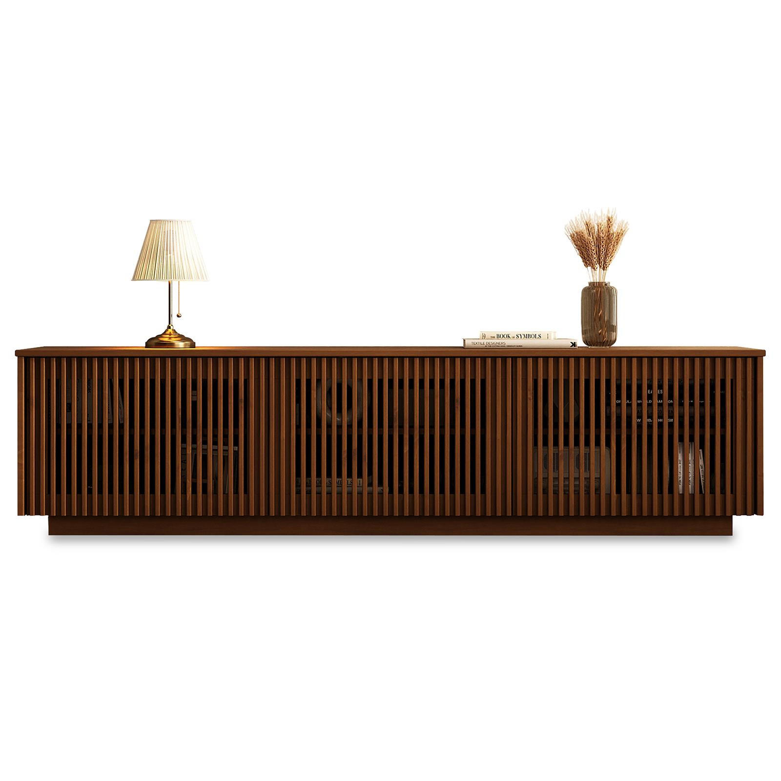 LOWBOARD OLE Kastanie - Kastanienfarben, Holz (175/37/38cm) - IDIMEX