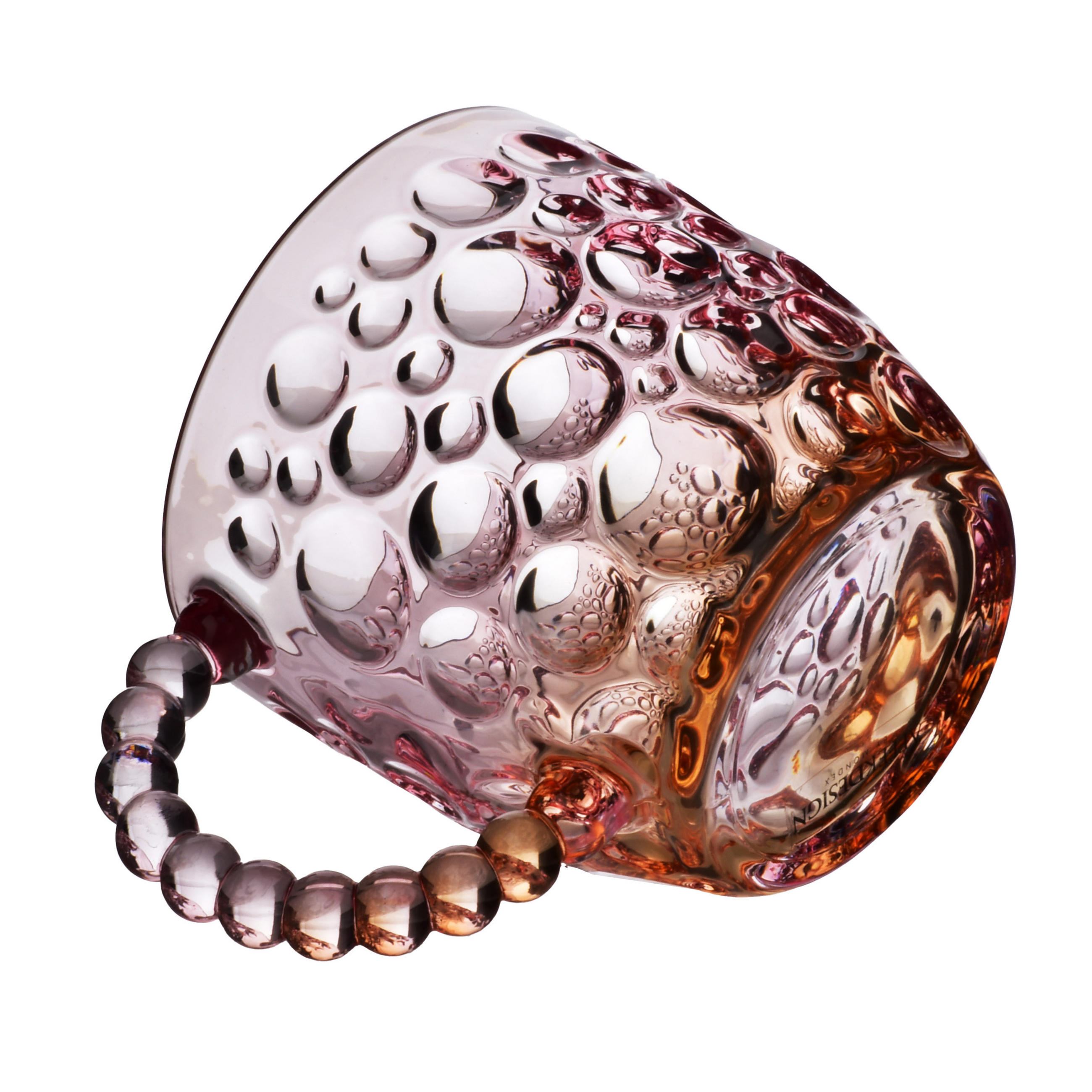 BECHER Vini Rot 9/13/8.5 cm Glas - Rot, Glas (0.35L) - Mondex