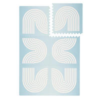 SPIELMATTE Archie Blau 120x180 cm - Blau, Textil (120/180cm) - Lytte