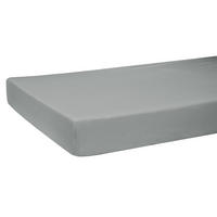 KINDER-SPANNBETTLAKEN BasicSoft Baumwoll-Jersey mit Elasthan silber-grau 70/140 cm - Grau, Textil (70/140cm) - beties Heimtextil