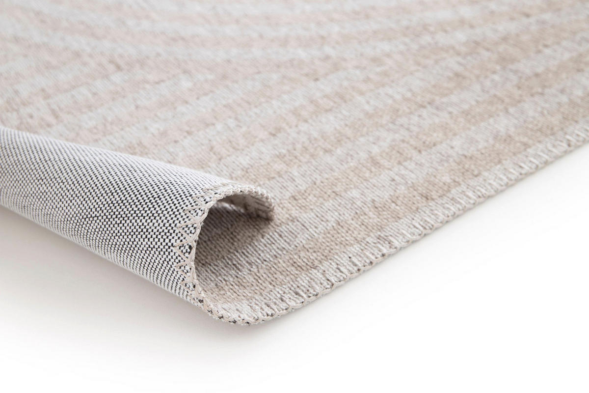 TEPPICH In- Outdoor, recycelt beige - Beige, Textil (120/170cm) - AFK Living