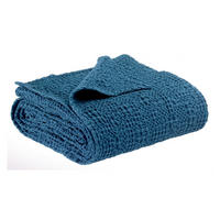 BETTÜBERWURF Tana touareg 180 x 260 cm - Dunkelblau, Textil (180/260cm) - Vivaraise