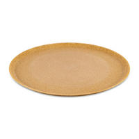 ESSTELLER 4er-Set Connect Nature wood 25,5/25,5/1 cm - Braun, Kunststoff (25.5/25.5/1cm) - KOZIOL